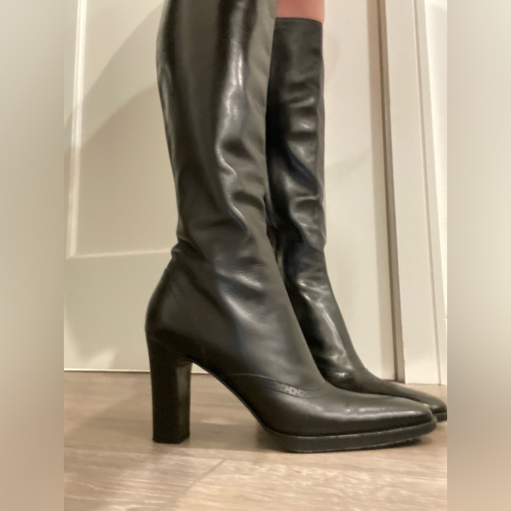 SOLD Ralph Lauren Knee high western boots